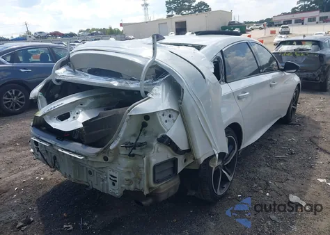 2021 Honda Accord Sport из США, поврежденный, VIN 1HGCV1F33MA105798